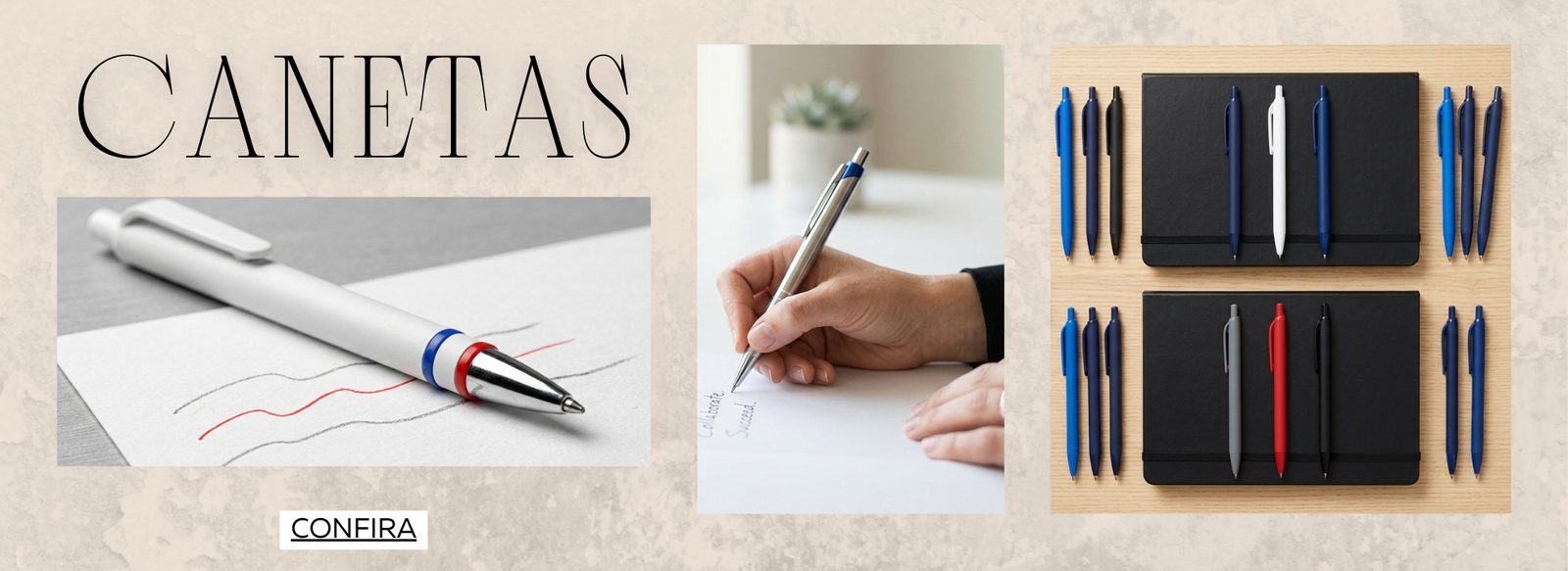 Banner canetas